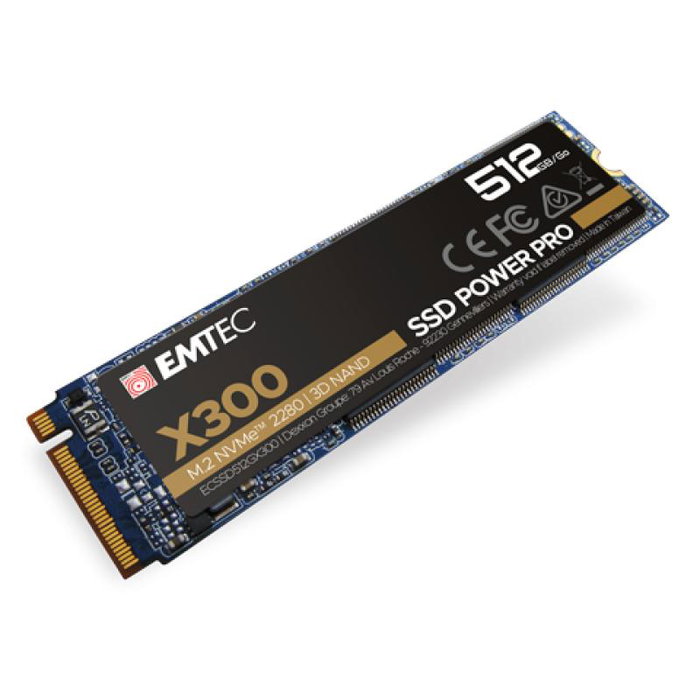 Emtec Power Pro X300 SSD 512 GB M.2 2280 Emtec Power Pro X300 SSD 512 GB M.2 2280