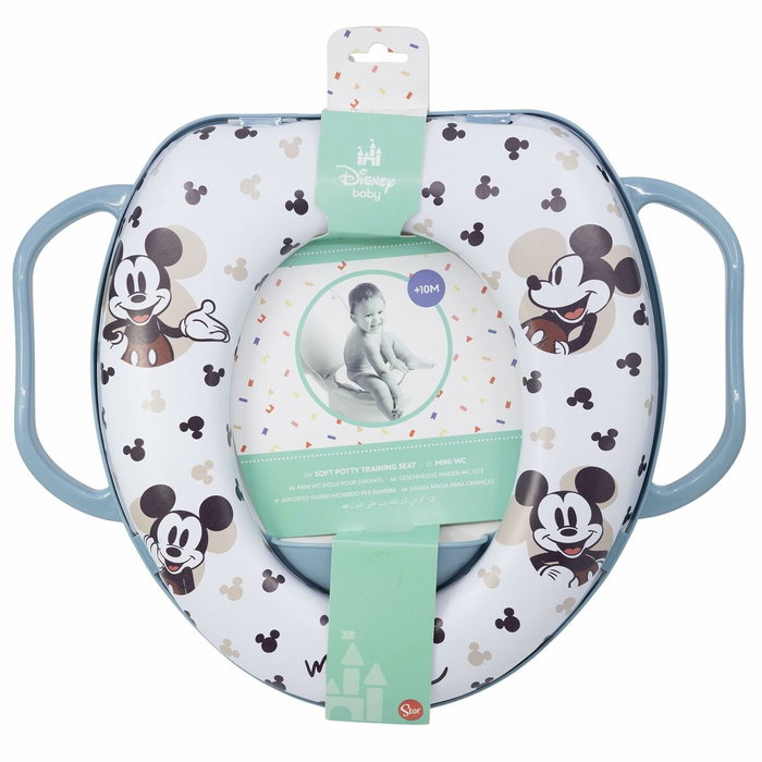 Thermobaby Réducteur WC Disney Baby Mickey bleu et blanc