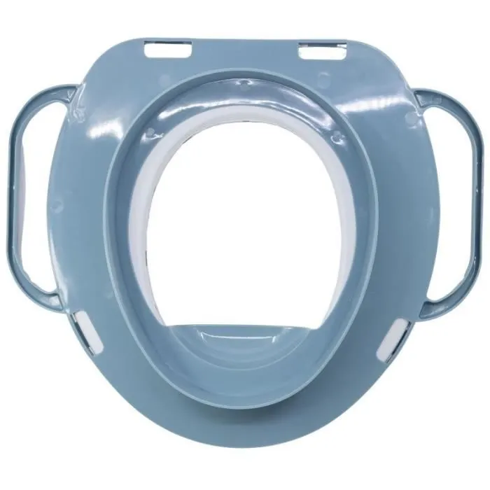 Thermobaby Réducteur WC pour enfant avec poignées, design Mickey Mouse Disney Baby, pour apprentissage de la propreté et stabilité, compatible toilettes standards Thermobaby Réducteur WC pour enfant avec poignées, design Mickey Mouse Disney Baby, pour apprentissage de la propreté et stabilité, compatible toilettes standards