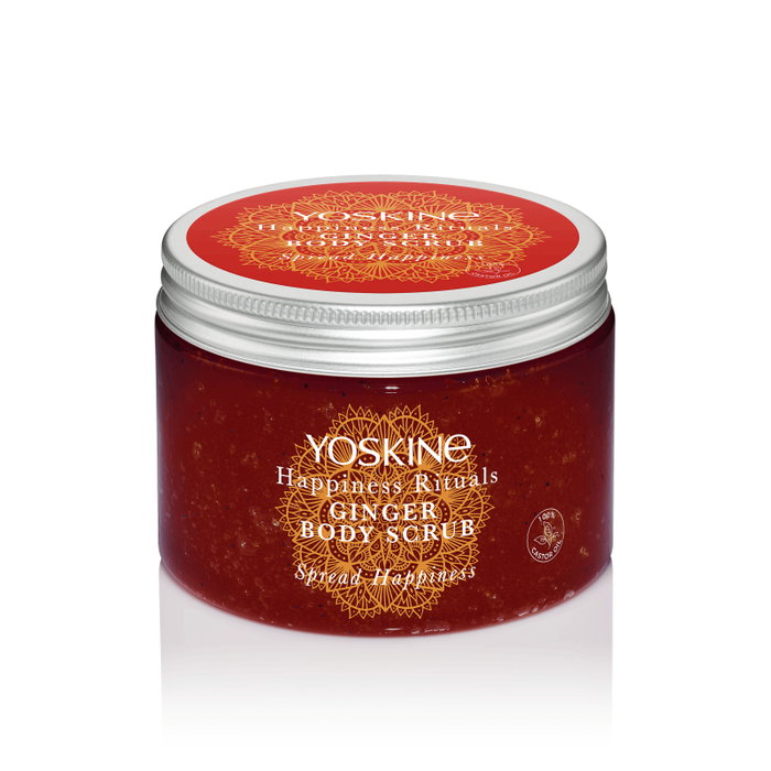 Yoskine Happiness Rituals Gommage corporel au gingembre 300 ml Yoskine Happiness Rituals Gommage corporel au gingembre 300 ml