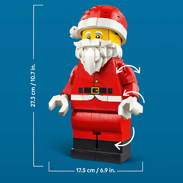 LEGO 40820 Minifigurine du Père Noël Grand Format