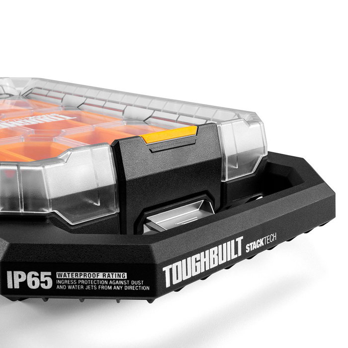 Toughbuilt Organisateur Stacktech compact de profil bas 29,5 x 50 x 28 cm Toughbuilt Organisateur Stacktech compact de profil bas 29,5 x 50 x 28 cm