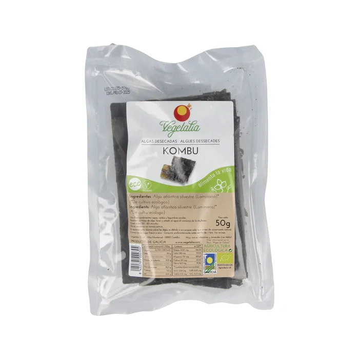 VEGETALIA Alga Kombu BIO 50g VEGETALIA Alga Kombu BIO 50g
