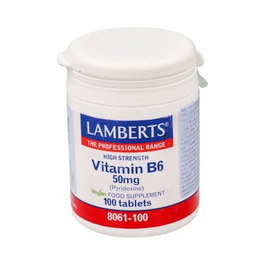 LAMBERTS Vitamine B6 (Pyridoxine) 50 mg
