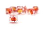 FanRoll Dragon Storm pack de dés Inclusion Red Dragon (7)
