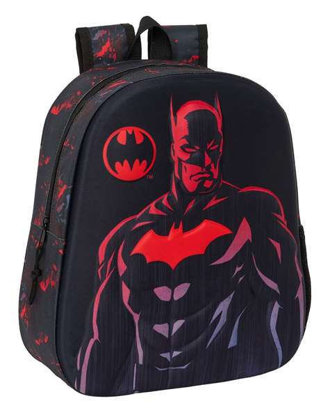 Safta Sac à dos 3D Batman pour enfant 27 x 33 x 10 cm Safta Sac à dos 3D Batman pour enfant 27 x 33 x 10 cm