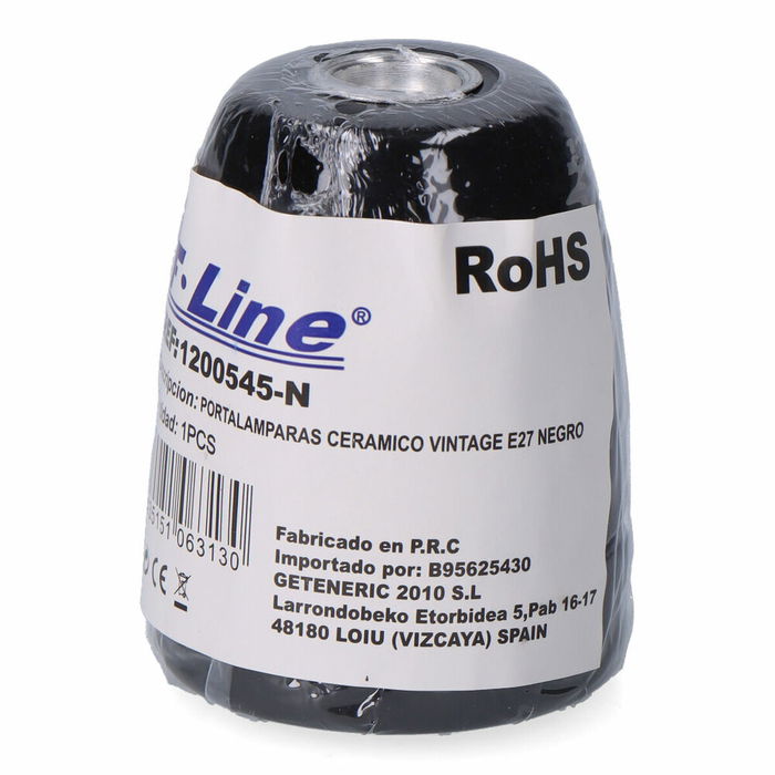 Douilles F-line Noir 100 W E27 Vintage