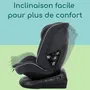 Safety 1st Siège Auto Cosmo I-Safe I-Size, Groupe 0/1/2/3 (0-12 ans, 40-150 cm), Rotation 360°, Installation Facile avec Ceinture