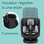 Safety 1st Siège Auto Cosmo I-Safe I-Size, Groupe 0/1/2/3 (0-12 ans, 40-150 cm), Rotation 360°, Installation Facile avec Ceinture