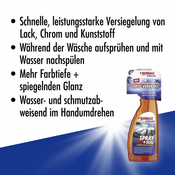 Sonax XTREME Spray & Seal Scellant et Protecteur de Peinture