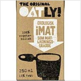 OATLY Crème d'avoine biologique 250 ml