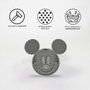 Cerdá Gamelle pour Chien en Silicone Mickey, 28 x 15 x 1.5 cm, Gris