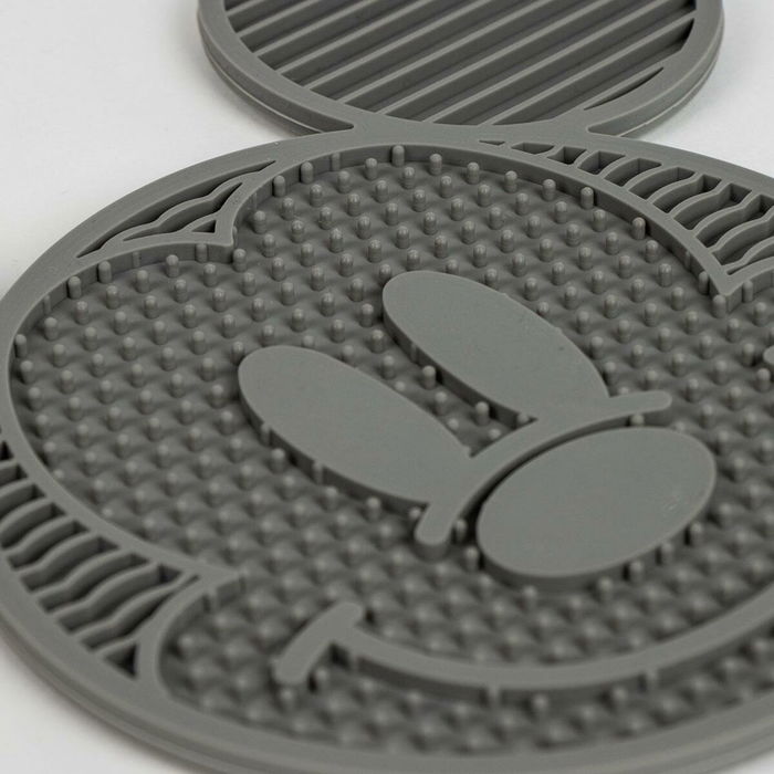 Mangeoire pour chiens Mickey Mouse Noir Gris 28,0 x 15,0 x 1,5 cm