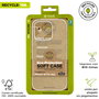 Muvit Coque Recycletek pour Apple iPhone 16 – Protection durable en matériaux 100% recyclés, flexible et écologique