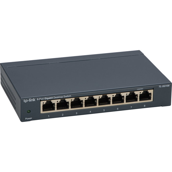 TP-Link TL-SG108 Switch Gigabit 8 ports TP-Link TL-SG108 Switch Gigabit 8 ports