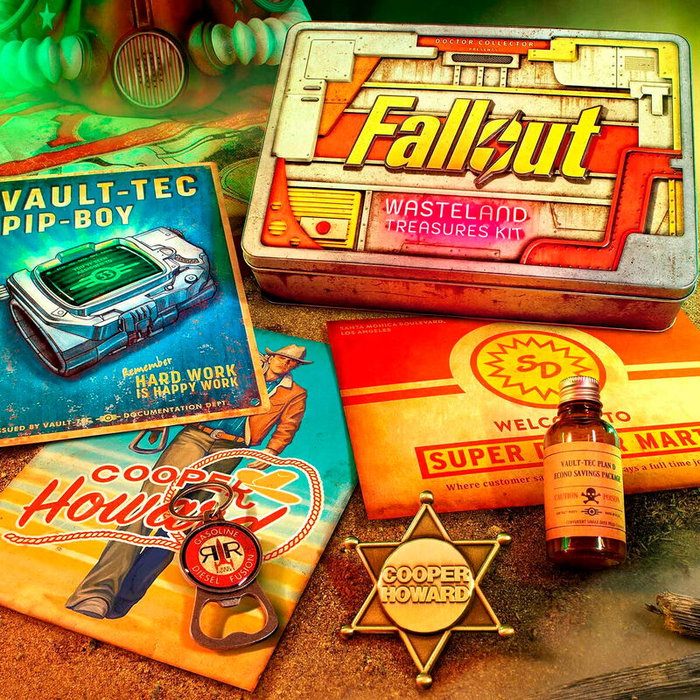 Fallout coffret cadeau Wasteland Treasures Kit