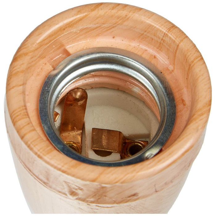 F-Line Douille Vintage Effet Bois E27 100 W