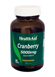 HEALTH AID Arándano Rojo 5000mg 60 comprimés