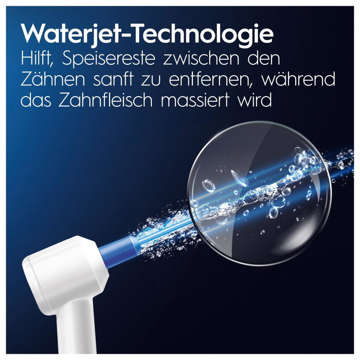 Oral-B OxyJet Cleaning System Oral Irrigator JAS23 Blanc/Bleu Oral-B OxyJet Cleaning System Oral Irrigator JAS23 Blanc/Bleu
