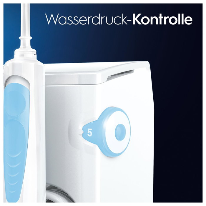 Oral-B OxyJet Cleaning System Oral Irrigator JAS23 Blanc/Bleu Oral-B OxyJet Cleaning System Oral Irrigator JAS23 Blanc/Bleu
