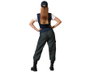 Déguisement Policier Femme Adulte - Veste Bleue, Pantalon, Casquette - Taille XL - Polyester - Carnaval