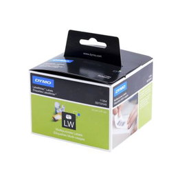 Dymo S0722540 - Ruban pour étiqueteuse 11354 en papier blanc (12 mm x 4 m)