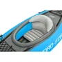 Bestway Kayak gonflable Cove Champion Hydro-Force 1 place - 275 x 81 cm, Inflata-Shield, avec pagaie aluminium, pompe Air Hammer, ailerons amovibles et sac de transport