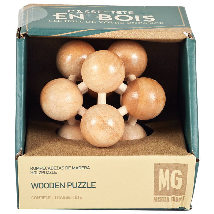 Mister Gadget Jeu de Puzzle en Bois 3D Assorti