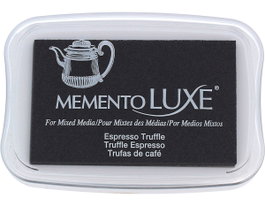 Tsukineko MEMENTO LUXE Almohadilla de tinta trufas de café opaca 96x63mm