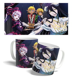 POPbuddies Overlord mug Albedo, Aura, Mare & Shalltear 325 ml