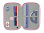 Safta Plumier triple 37 pièces avec motif Superkitties - Trousse de rangement pour enfant à partir de 3 ans (12,5x19,5x5,5 cm)