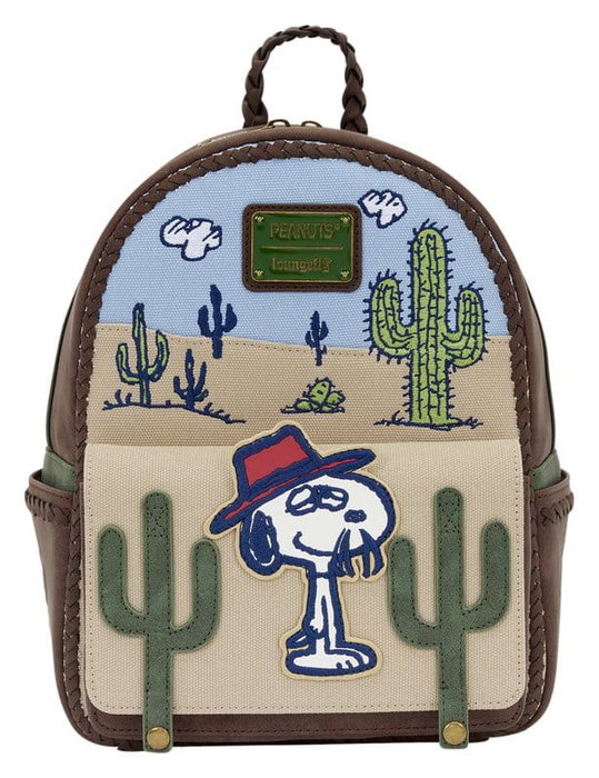 Loungefly Peanuts sac à dos Mini Spike Desert Loungefly Peanuts sac à dos Mini Spike Desert