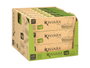 Kinvara Sachets en papier pour sandwich kraft 30 pièces 12x26.6 cm - Cellulose avec autocollants (Set de 18)