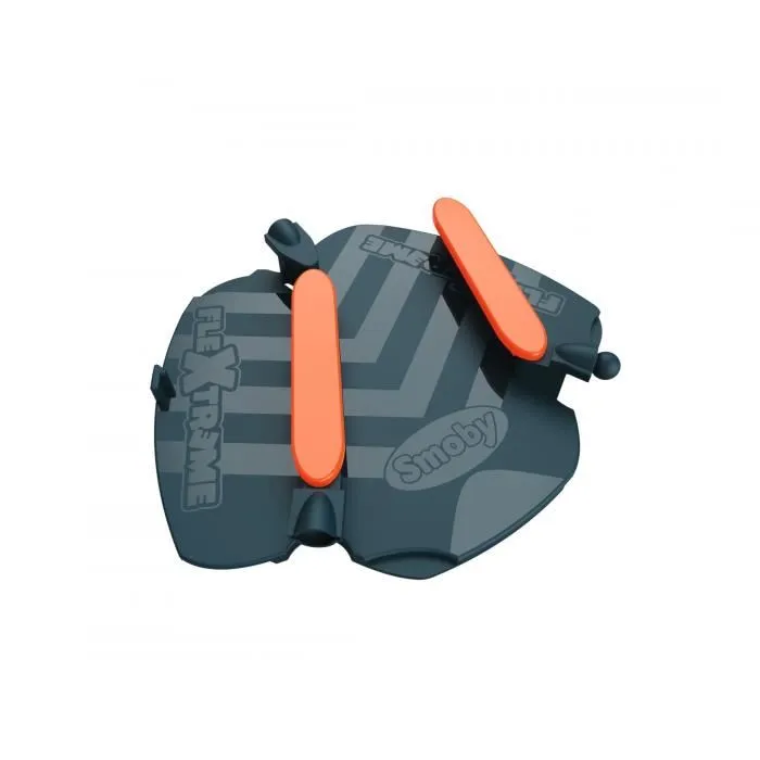 Smoby Flextreme Set d'accessoires multi-circuits avec aiguillage, croisement et pièce de connexion pour circuits de jeu d'enfant