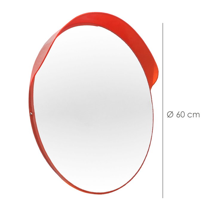 WOLFPACK LINEA PROFESIONAL Miroir convexe de sécurité 60 cm