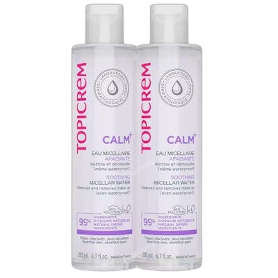 Topicrem Pack eau micellaire apaisante CALM+ 2 x 200 ml