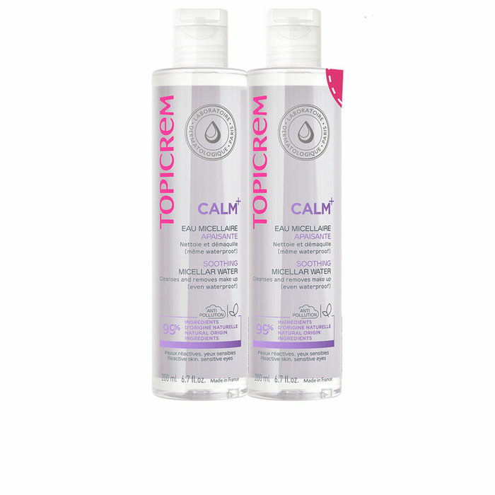 Topicrem Pack eau micellaire apaisante CALM+ 2 x 200 ml