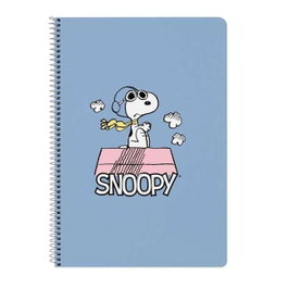Safta Libreta Folio Snoopy avec couverture rigide
