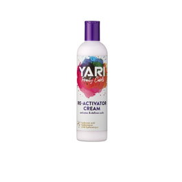 Yari - Crème réactivatrice pour boucles fruitées Fruity Curls - Restaure les cheveux, définit les boucles sans frisottis avec acide hyaluronique végan - 355 ml