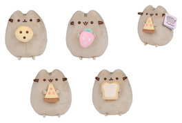 Simba Assortiment de 4 peluches Pusheen Snacking 25 cm