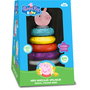 ASTLEY BAKER DAVIES Jouet anneaux à empiler et boîte à formes éducative bébé Peppa Pig +12 mois