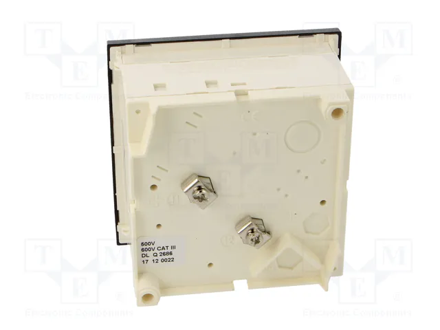 LUMEL Voltmètre analogique sur panneau VDC 0÷500V LUMEL Voltmètre analogique sur panneau VDC 0÷500V