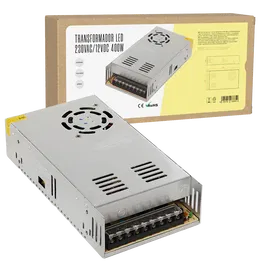 BX3 LIGHT Alimentation AC/DC Convertisseur 230V AC/12V DC 400W 33A IP25 - Alimentation pour LED, Éclairage, Signalisation - BX3-TRIP25400W33A