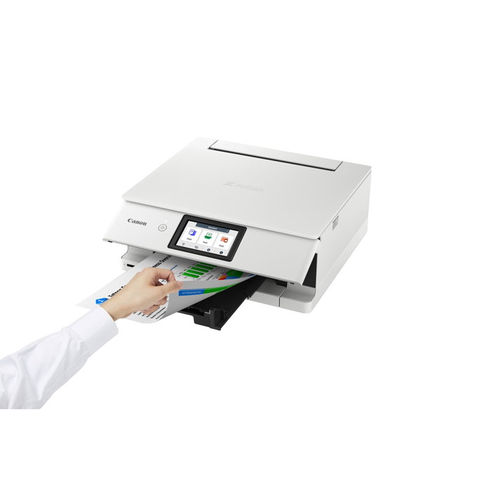Canon PIXMA TS8751 Imprimante Multifonction Jet d'Encre, Blanc