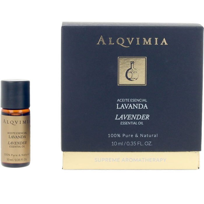 Alqvimia Huile Essentielle de Lavande 10 ml - Antioxydant, anti-inflammatoire, antiseptique, répulsif insectes