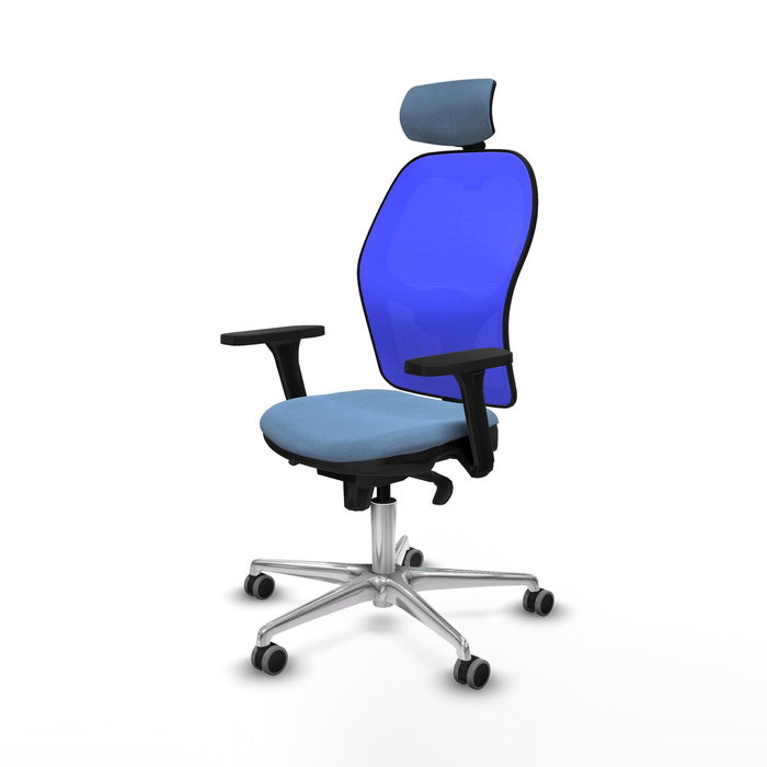 Piqueras y Crespo Chaise de Bureau 3D086G2 Bleu ciel Piqueras y Crespo Chaise de Bureau 3D086G2 Bleu ciel