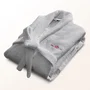 Le Temps D'Un Bain Peignoir Unisexe Gris Clair Taille M