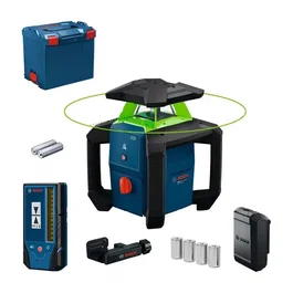 Bosch Professional GRL 18V-3-31 G - Laser rotatif vert, 300 m, avec batterie 4,0 Ah