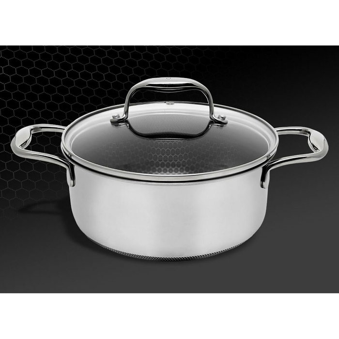 Kohersen Marmite avec couvercle 71103 Argenté 2,8 L Ø 20 cm
