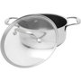 Kohersen Marmite avec couvercle 71103 Argenté 2,8 L Ø 20 cm